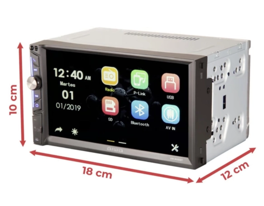Autorradio Aiwa AW-W666BT LCD 7 pulgadas 