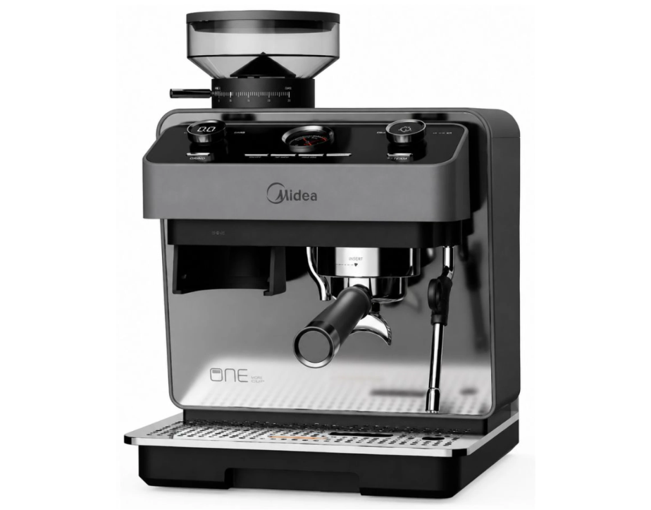 Cafetera Espresso Midea con Molinillo